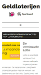 Mobile Screenshot of geldloterijen.nl